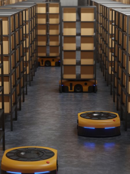 robots in logistics